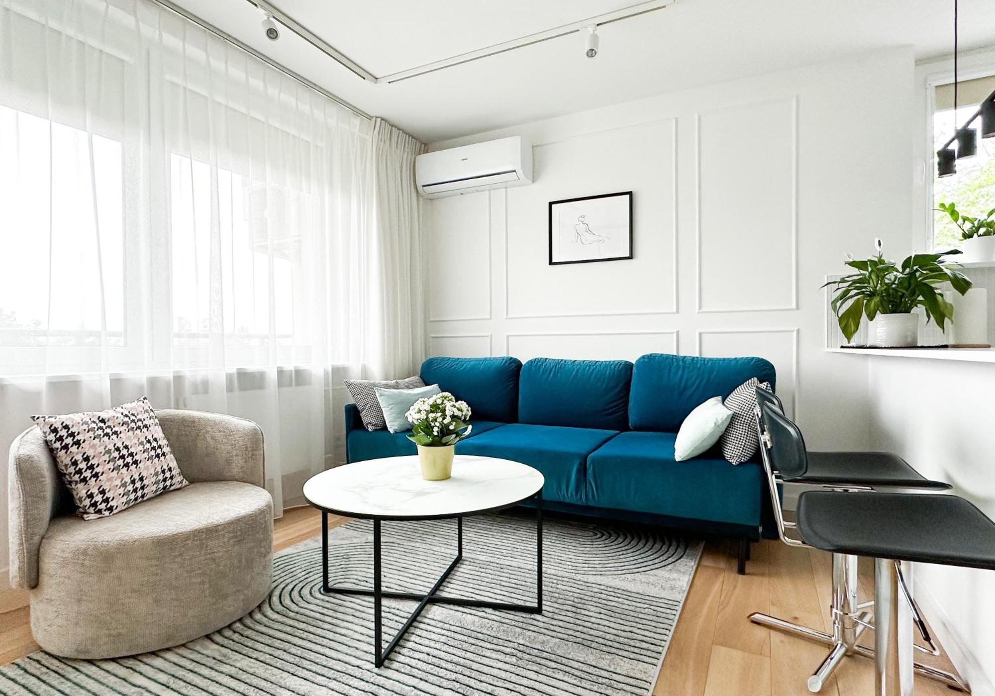 Stylowy Apartament Przy Metrze Варшава Екстериор снимка